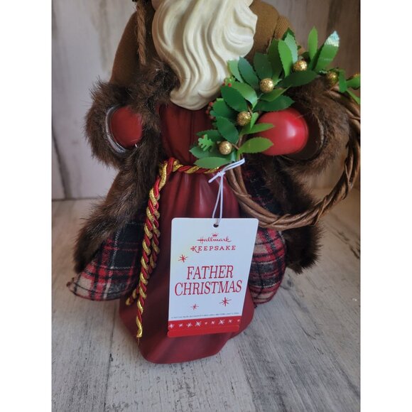 Hallmark Father Christmas Santa Claus figurine Xmas home decor - Picture 4 of 11